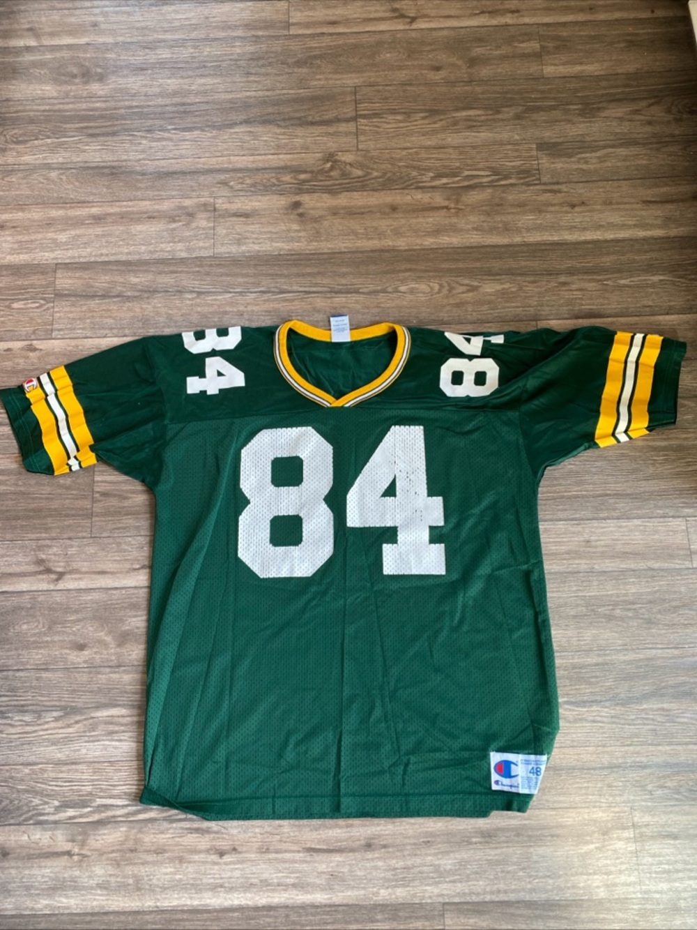 Vintage Green Bay Packers Jersey 84 Schroeder XL
